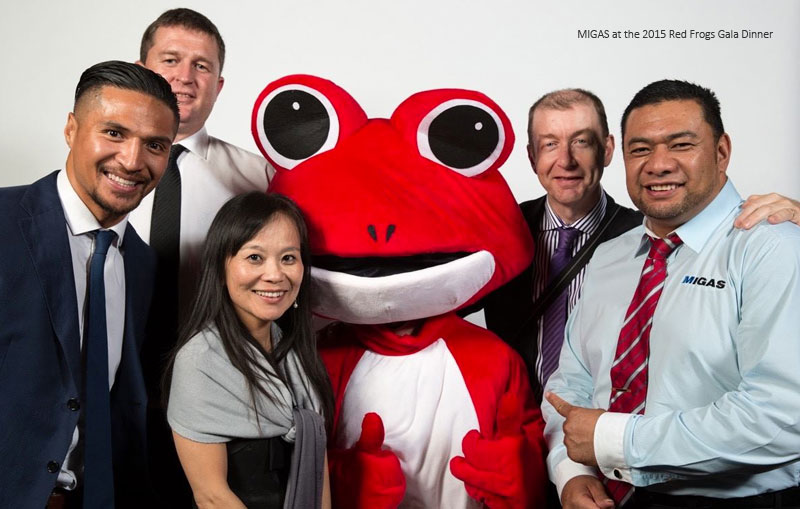 MIGAS staff and clients attended the 2015 Red Frogs Gala Dinner